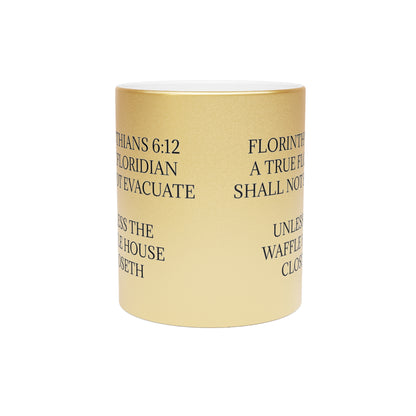 Florinthians 6:12 Metallic Coffee Mug