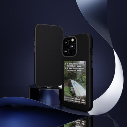 Semi Sleeps iPhone Case