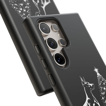 Doberman Christmas Tree Samsung Case