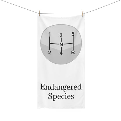 Endangered Species Mink-Cotton  Beach Towel