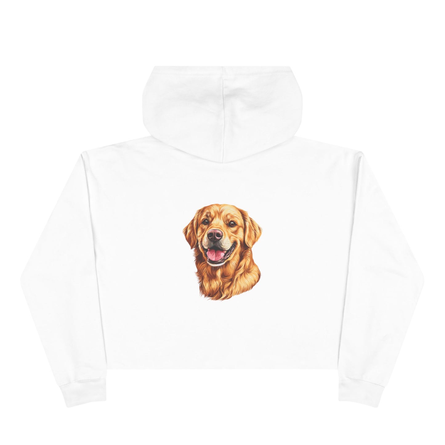 Golden Head Women's Crop Hoodie