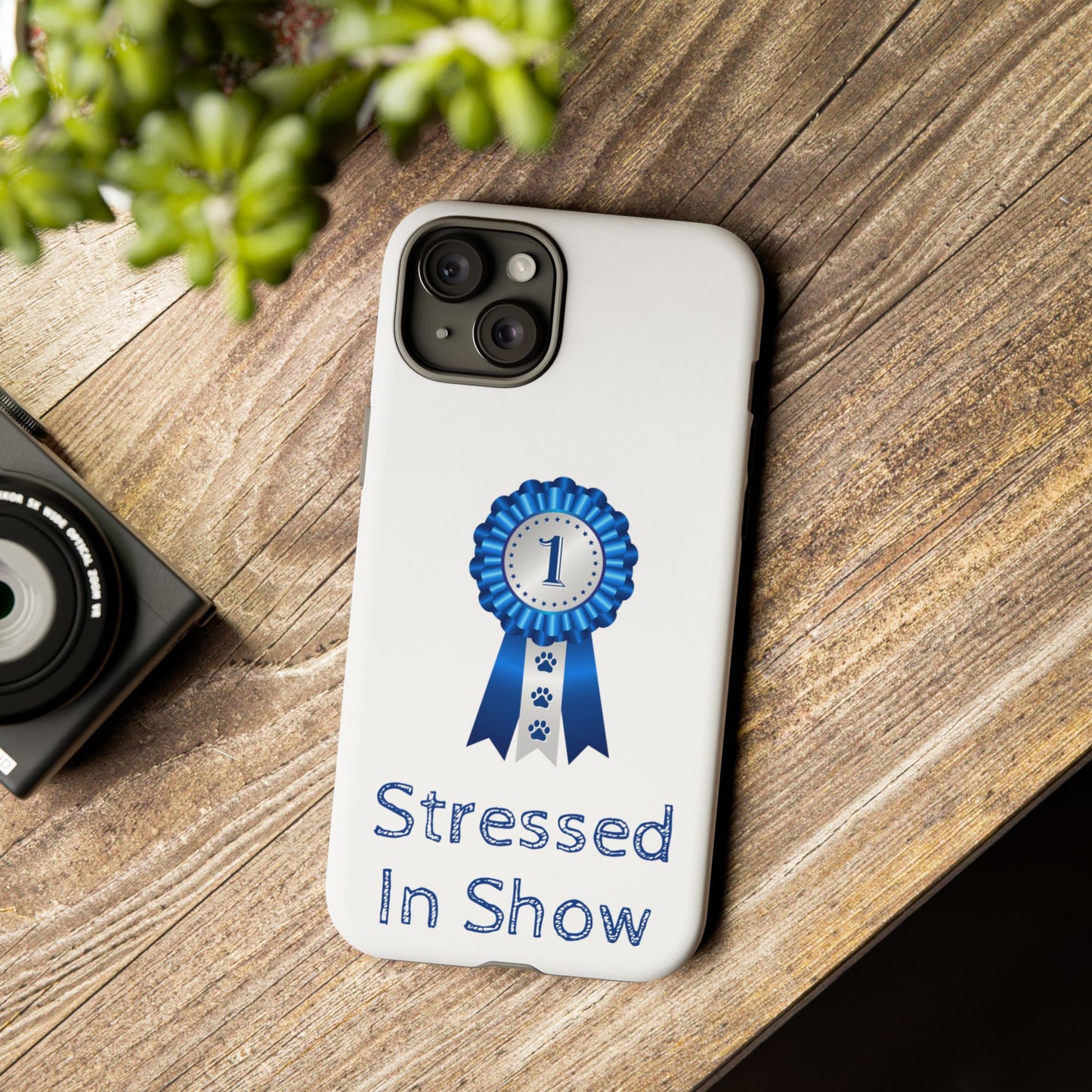 Stressed In Show iPhone Case