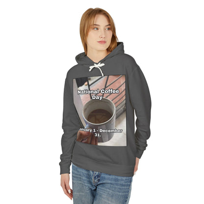 National Coffee Day Unisex Lightweight Hoodie