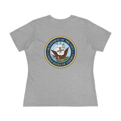 US Navy Women's Short Sleeve Crewneck Tee