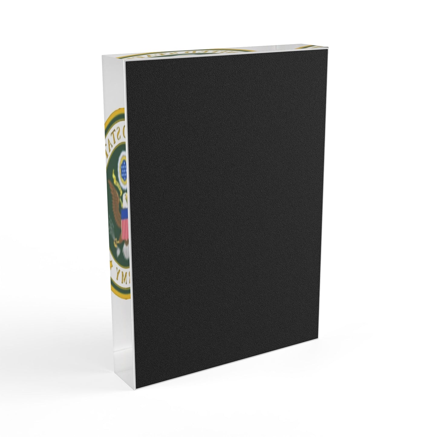 US Army Acrylic Photo Block