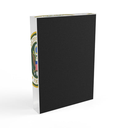 US Army Acrylic Photo Block