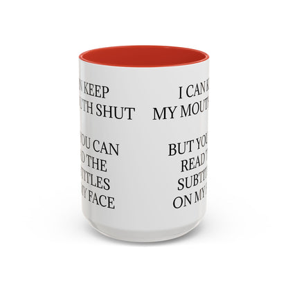 Subtitles 2-Tone Coffee Mug