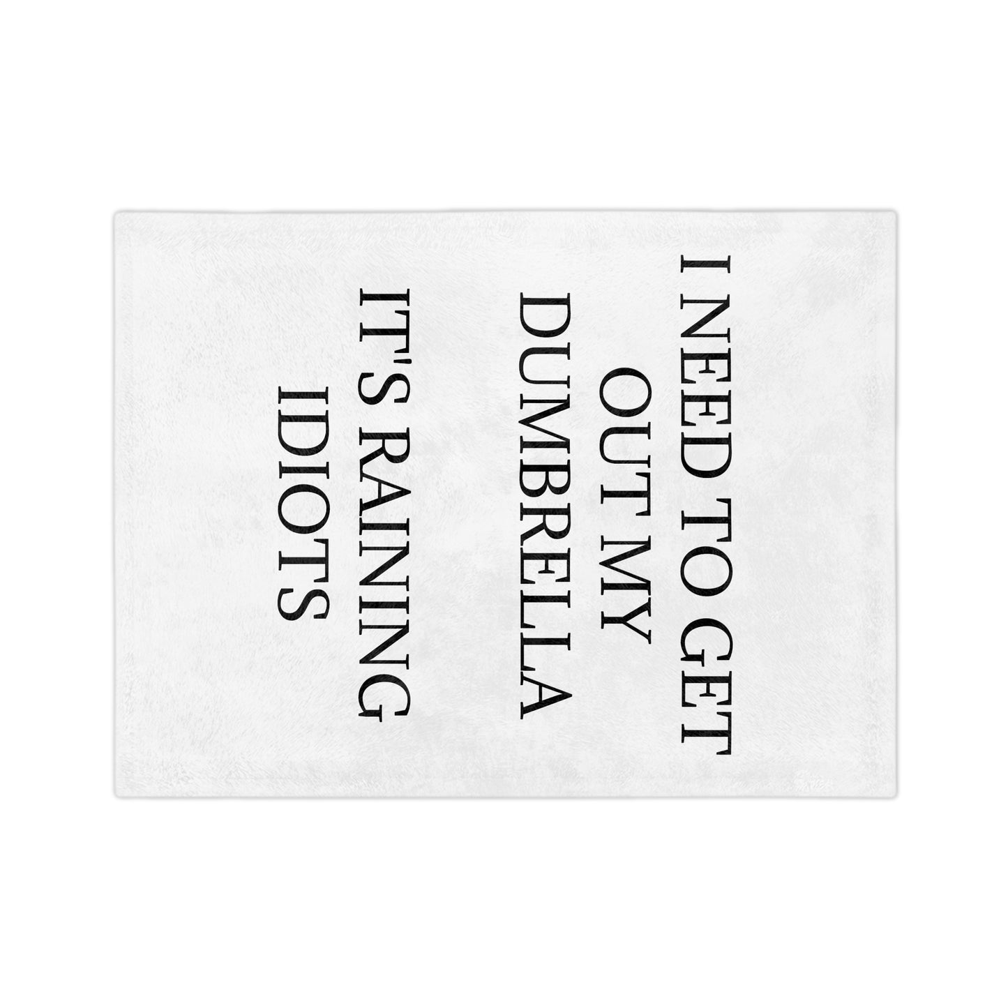 Dumbrella Velveteen Microfiber Blanket