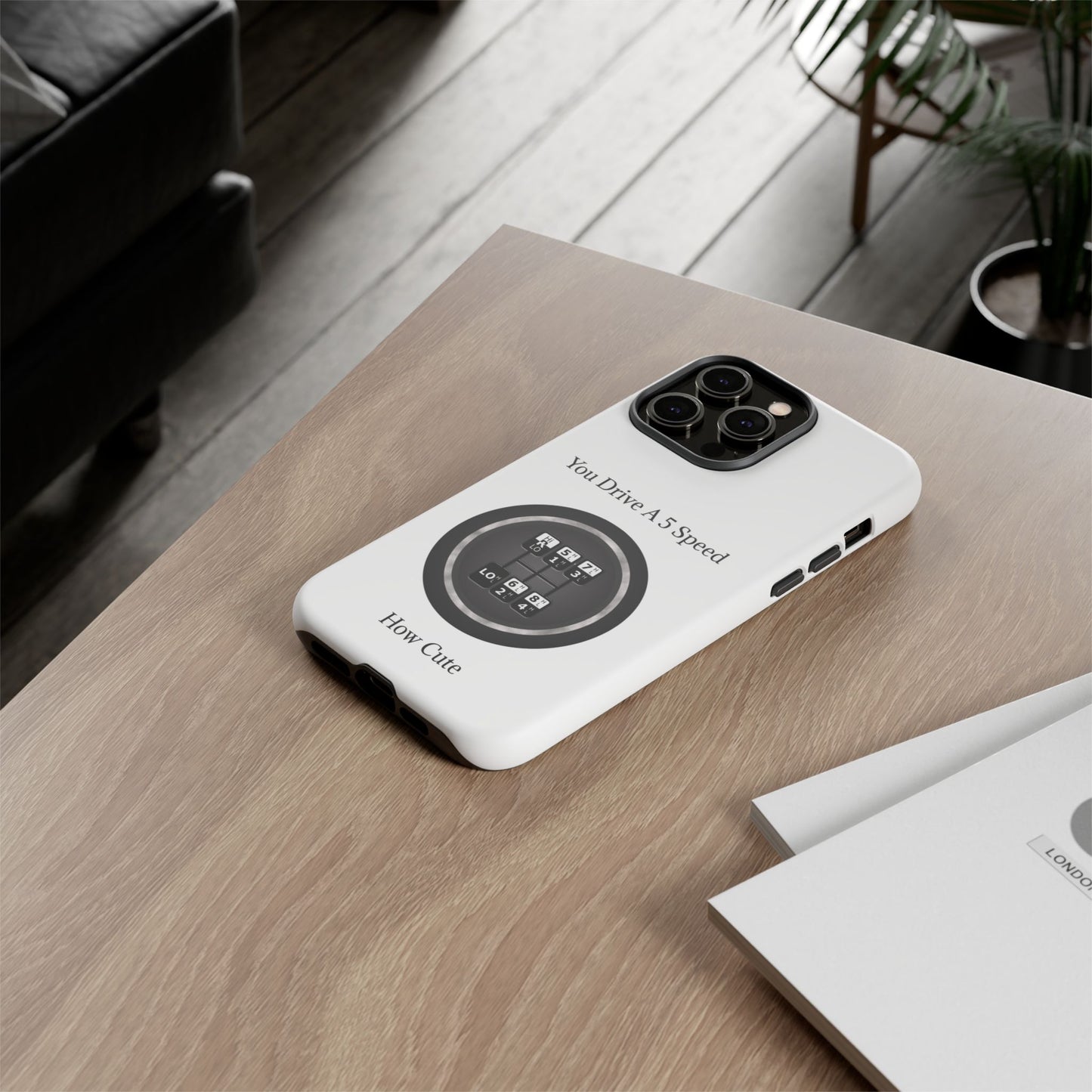 5 Speed How Cute iPhone Case