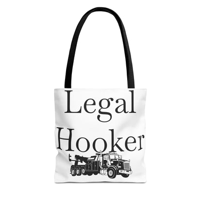 Legal H**ker Heavy Tow Truck Tote Bag