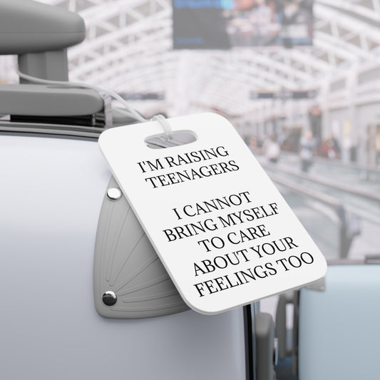 Raising Teenagers Luggage Tag