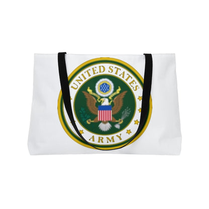 US Army Weekender Tote Bag