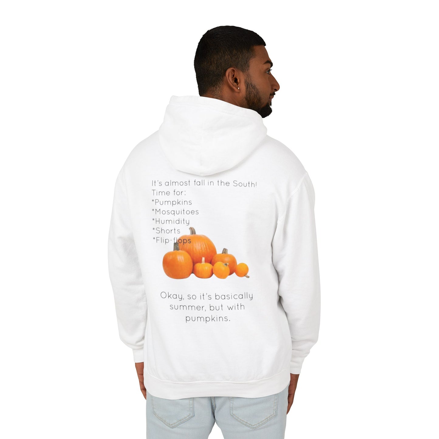 Fall In The South Unisex Lightweight Hoodie