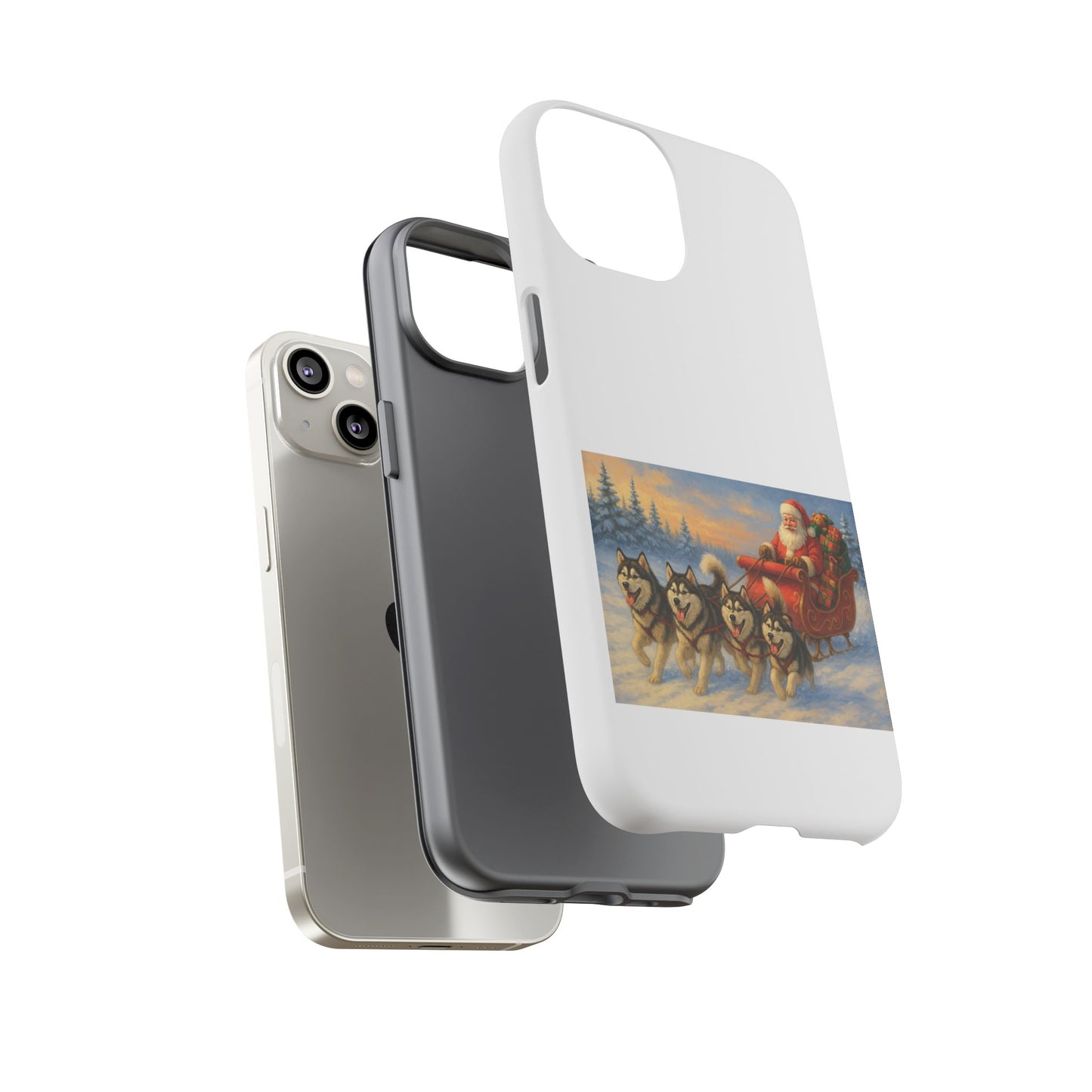 Dashing Through The Snow iPhone Case