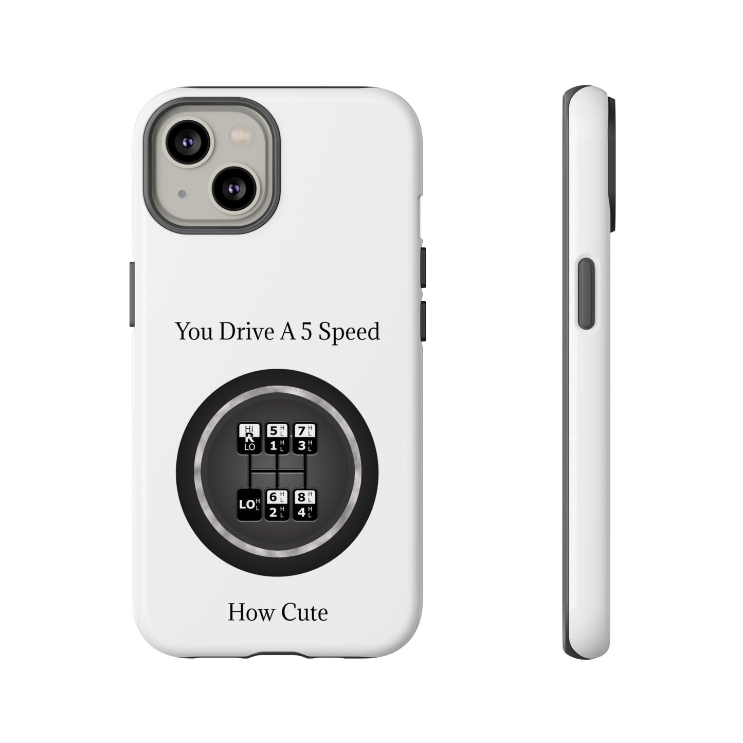 5 Speed How Cute iPhone Case