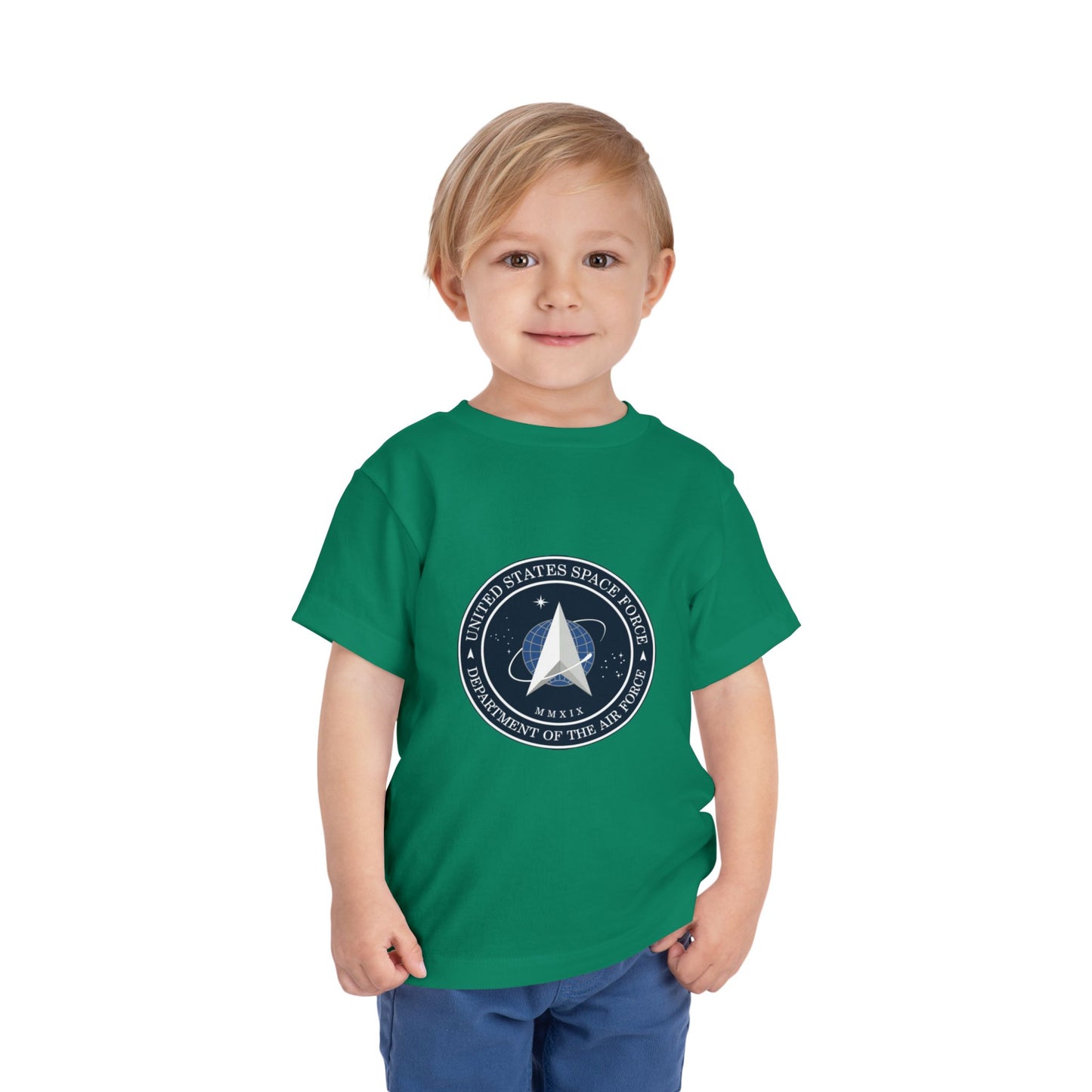 US Space Force Toddler Unisex Short Sleeve Crewneck Tee