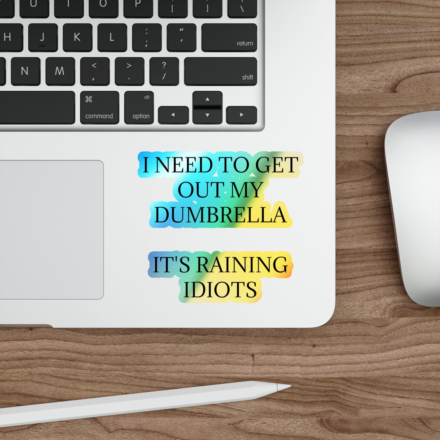 Dumbrella Holographic Sticker