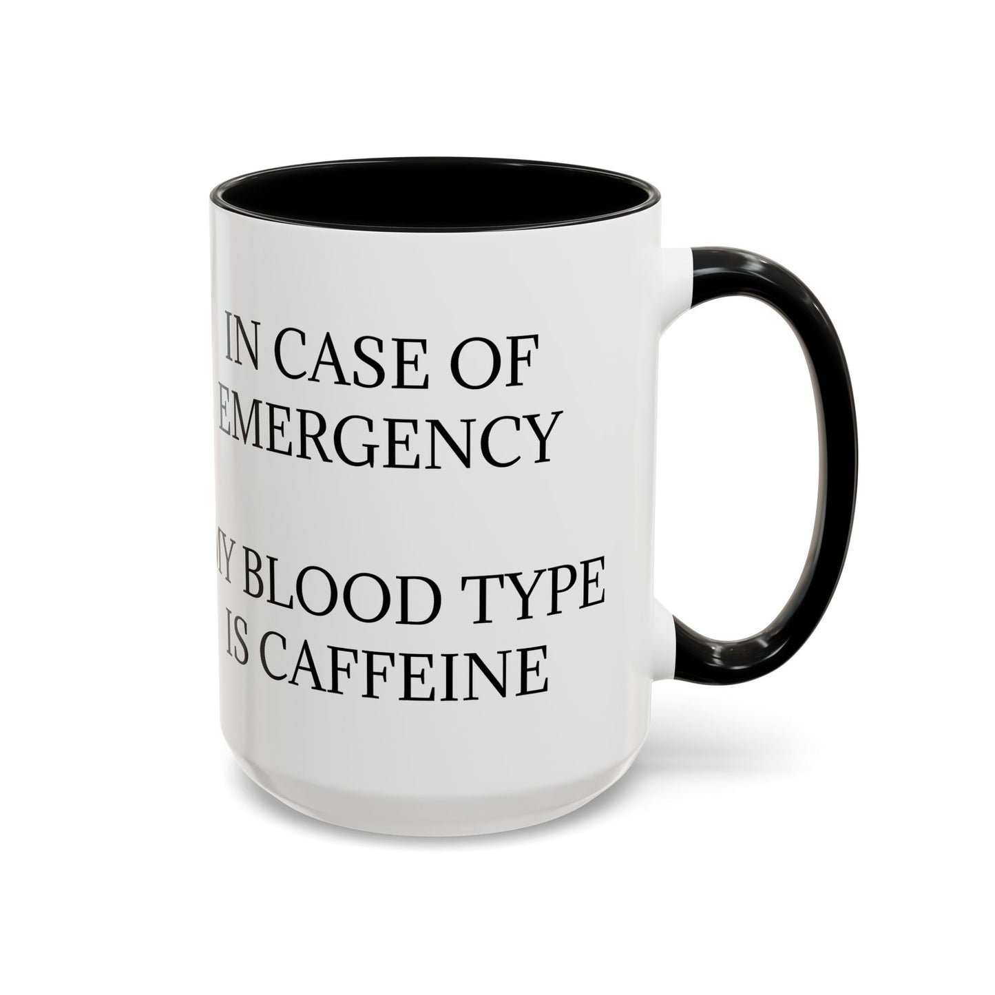 Blood Type 2-Tone Coffee Mug