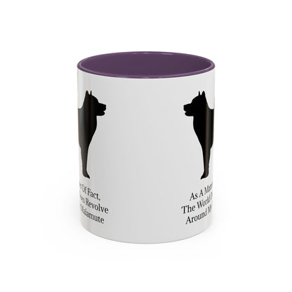Matter Of Fact Malamute 2-Tone Coffee Mug