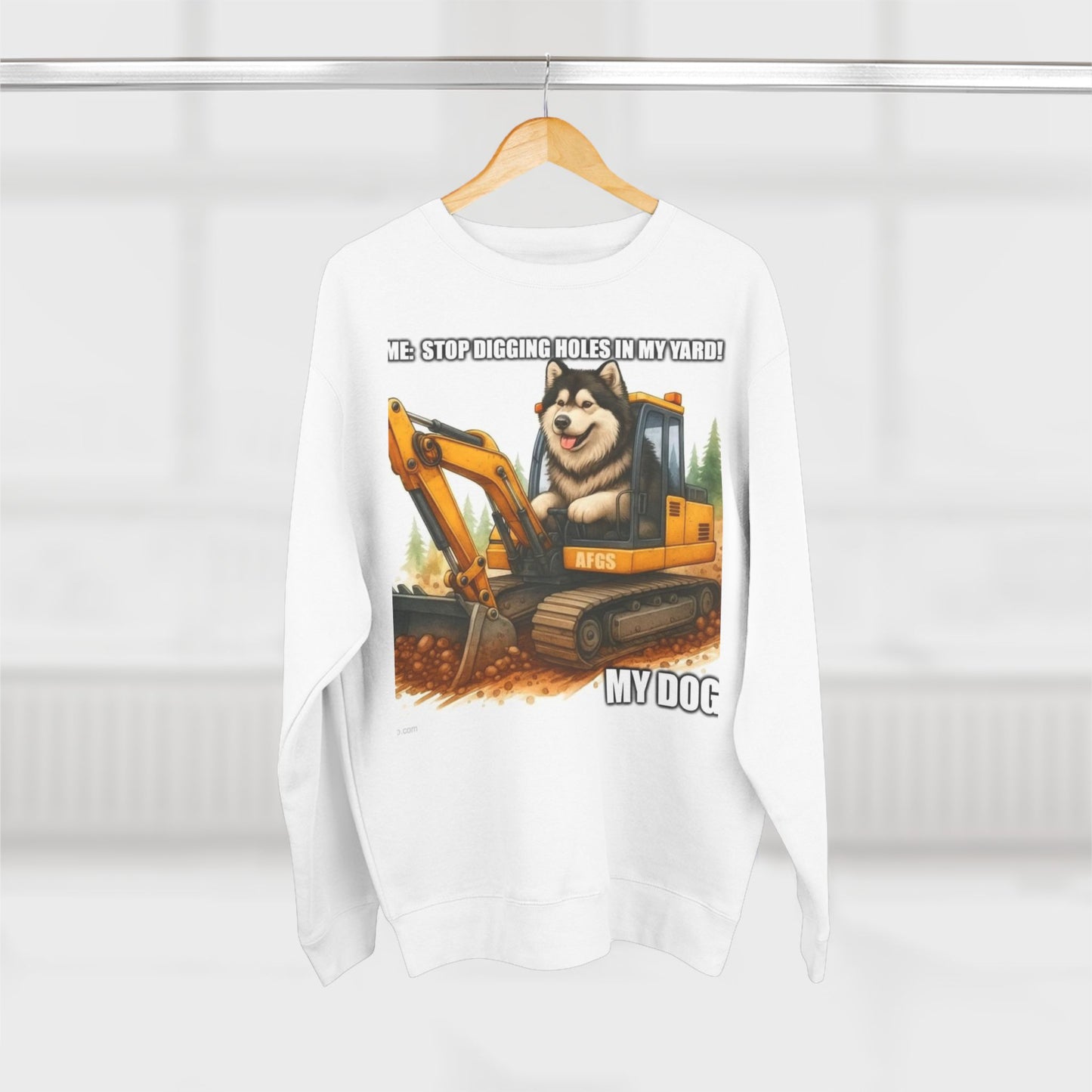 Digmaster Unisex Crewneck Sweatshirt