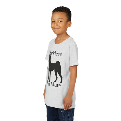 Barkless Not Mute Youth Unisex Short Sleeve Crewneck Tee