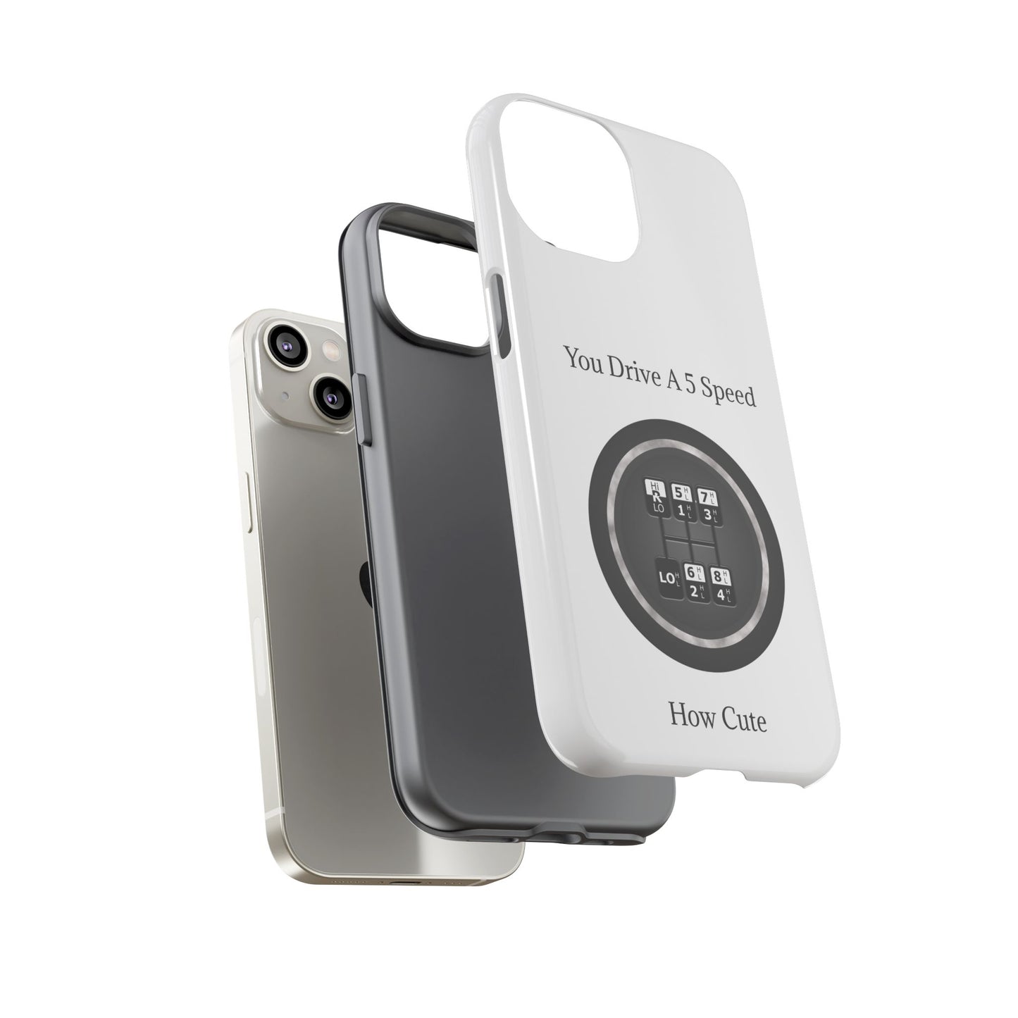 5 Speed How Cute iPhone Case