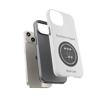 5 Speed How Cute iPhone Case
