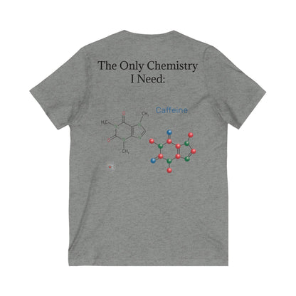 Chemistry Lesson Unisex Short Sleeve V-Neck Tee
