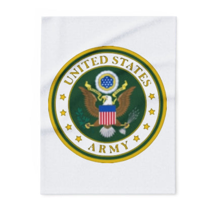 US Army Arctic Fleece Blanket
