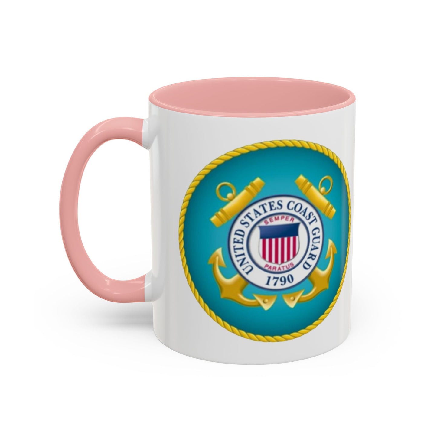 US Coast Guard 2-Tone Coffee Mug