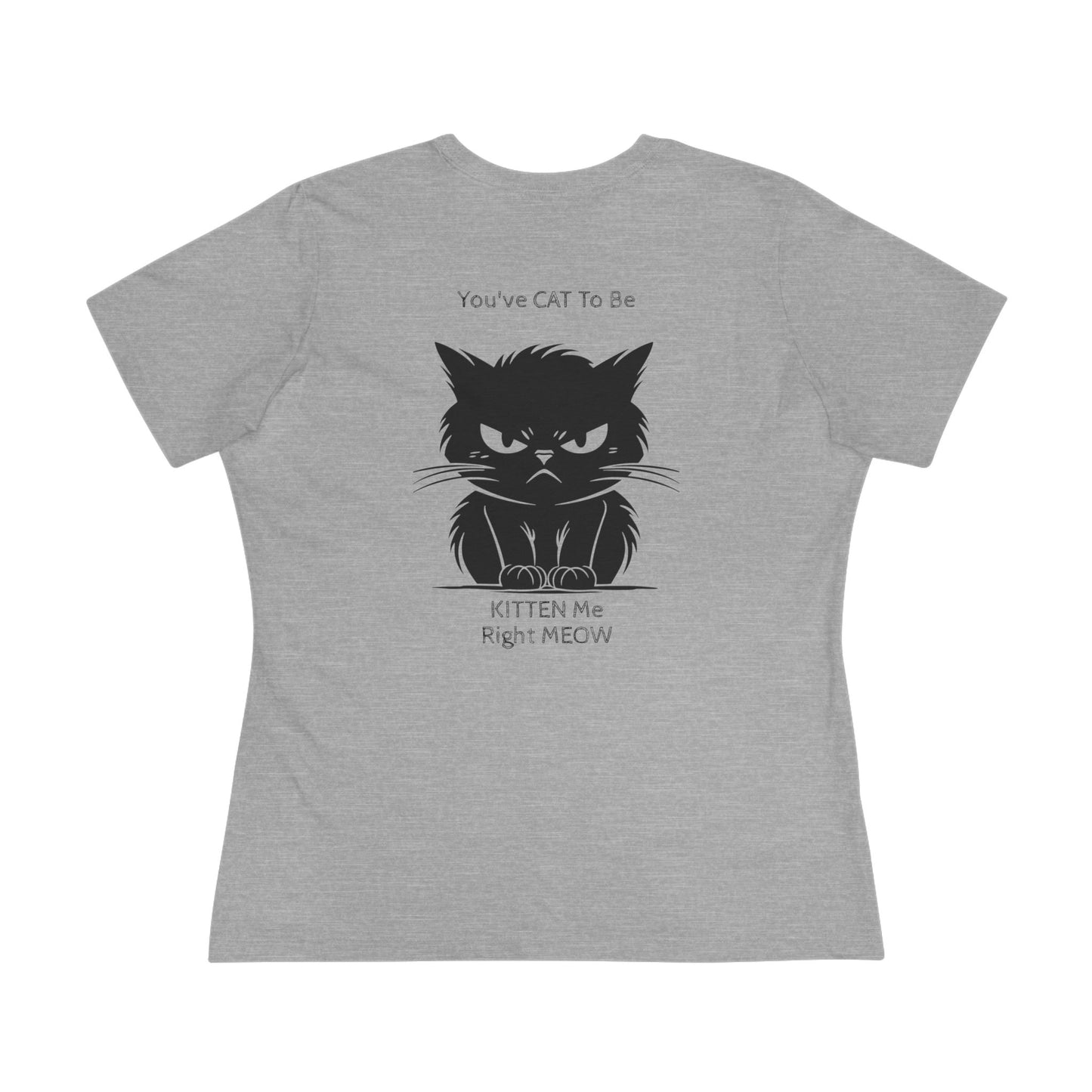 Kitten Me Women's Short Sleeve Crewneck Tee
