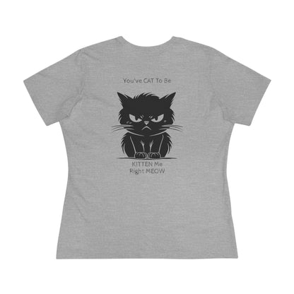Kitten Me Women's Short Sleeve Crewneck Tee