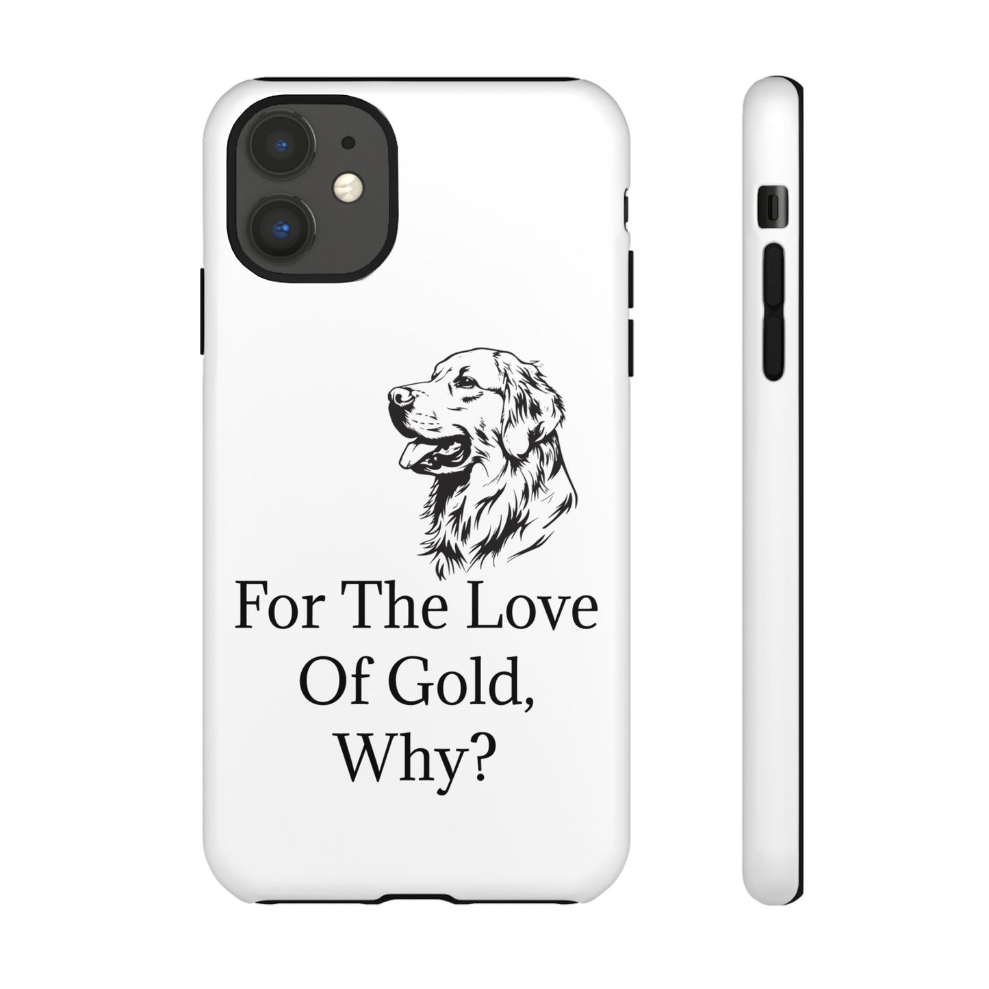 For The Love Of Gold iPhone Case