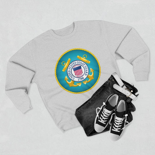 US Coast Guard Unisex Crewneck Sweatshirt