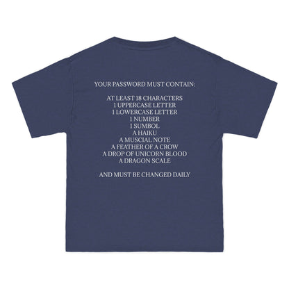 Password Men's Short-Sleeve Crewneck Tee