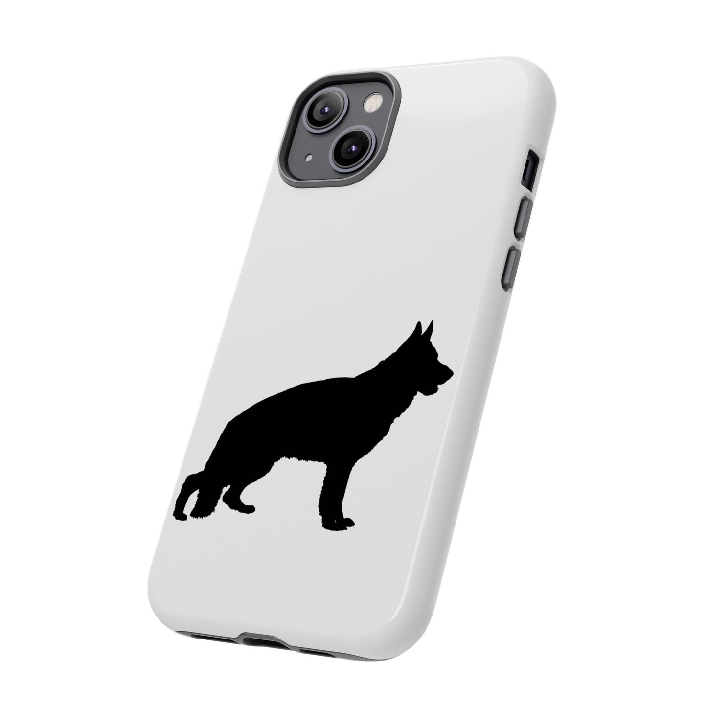 German Shepherd Silhouette iPhone Case