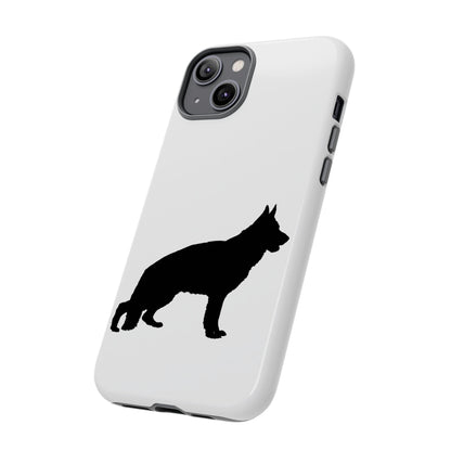 German Shepherd Silhouette iPhone Case