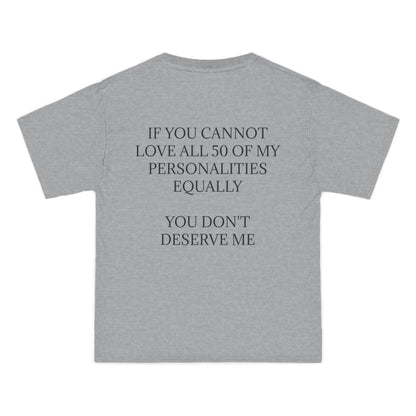 50 Personalities Men's Short-Sleeve Crewneck Tee