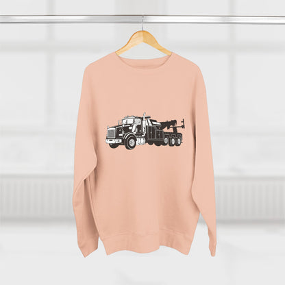Heavy Tow Truck Unisex Crewneck Sweatshirt