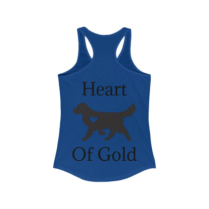 Heart Of Gold Women's Racerback Tank