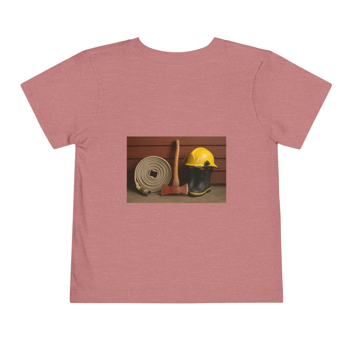 Fire/Rescue Appreciation Toddler Unisex Short Sleeve Crewneck Tee