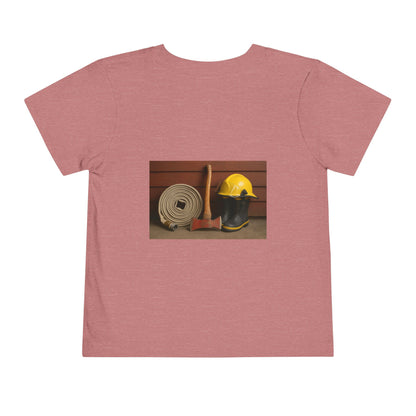 Fire/Rescue Appreciation Toddler Unisex Short Sleeve Crewneck Tee