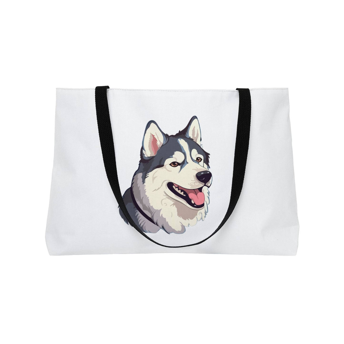 Malamute Head Weekender Tote Bag