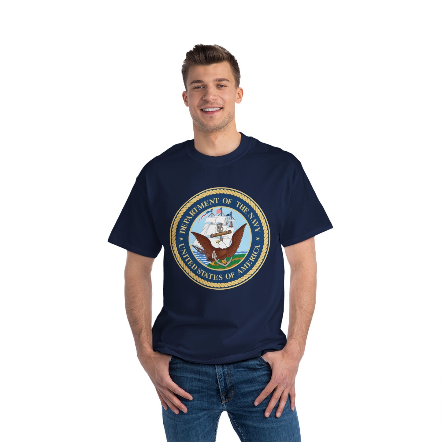 US Navy Men's Short-Sleeve Crewneck Tee