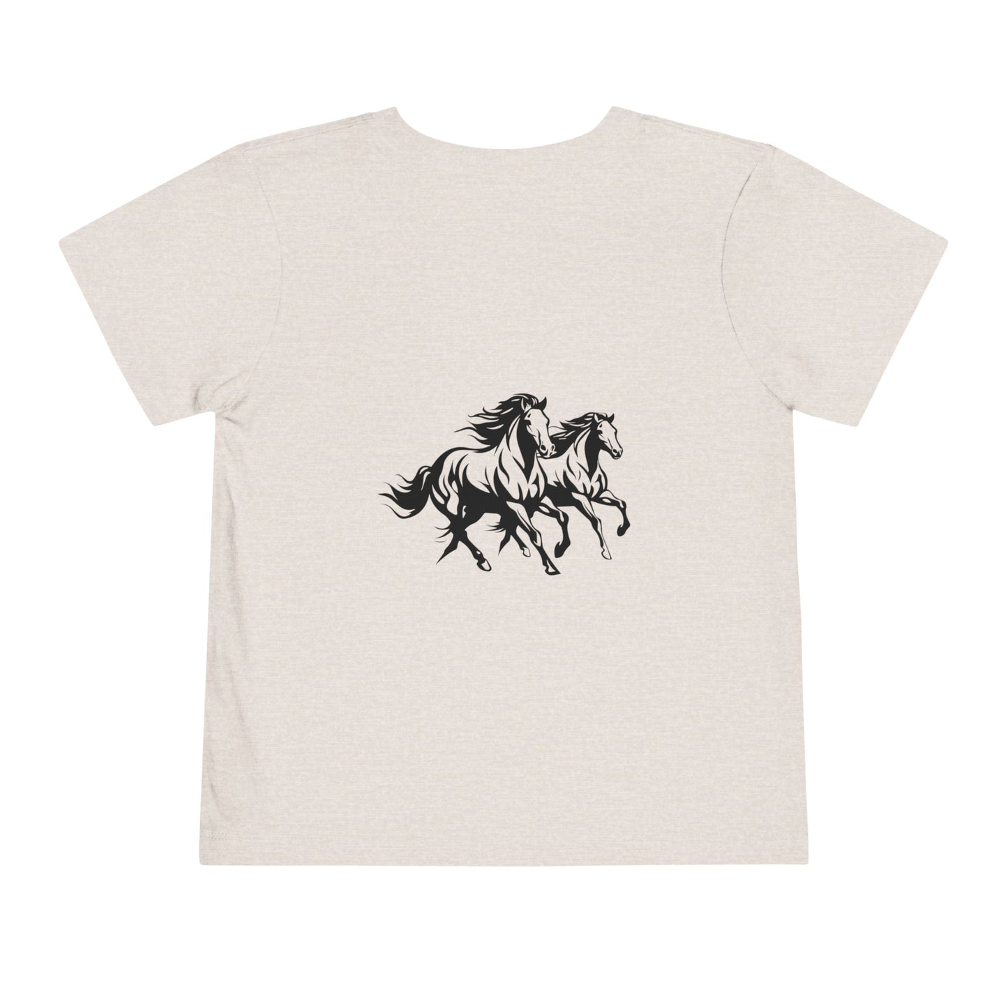 Horsin' Around Toddler Unisex Short Sleeve Crewneck Tee