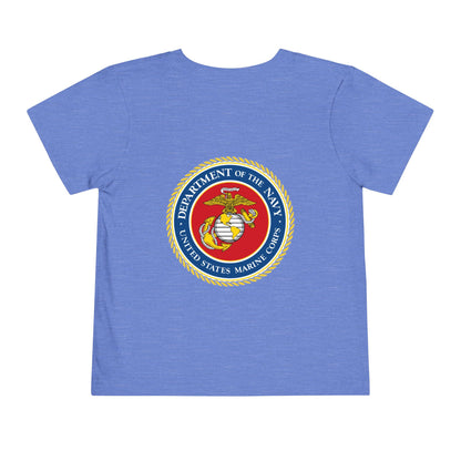 US Marine Corps Toddler Unisex Short Sleeve Crewneck Tee