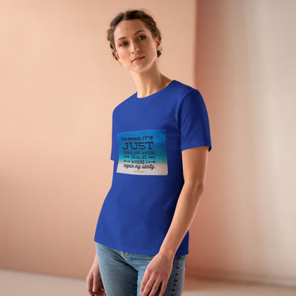 Dr. Beach Women's Short Sleeve Crewneck Tee