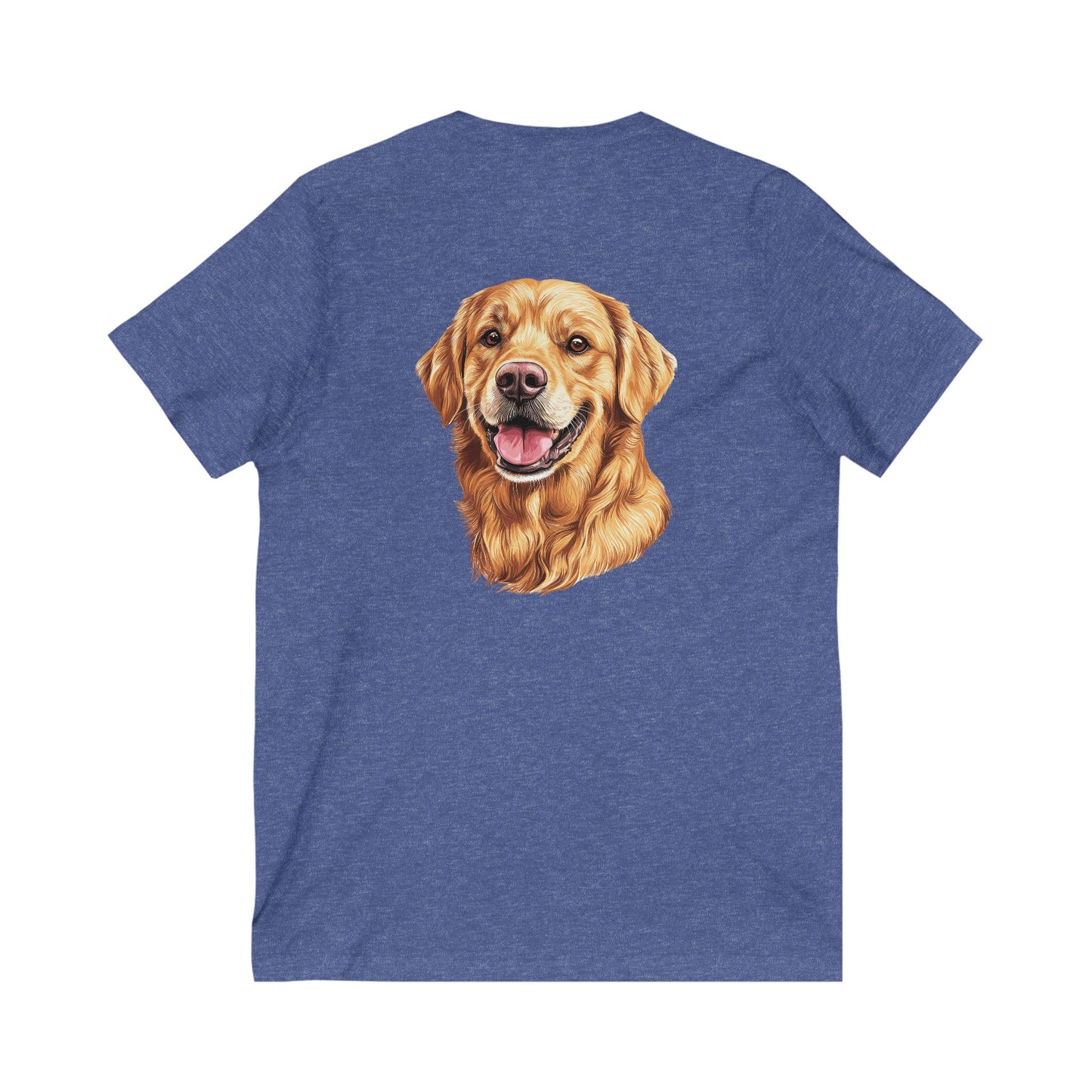 Golden Head Unisex Short Sleeve V-Neck Tee
