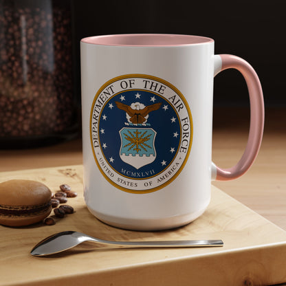 US Air Force 2-Tone Coffee Mug