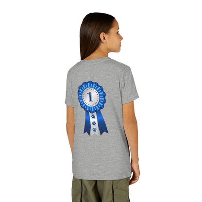 Show Ribbon Youth Unisex Short Sleeve Crewneck Tee